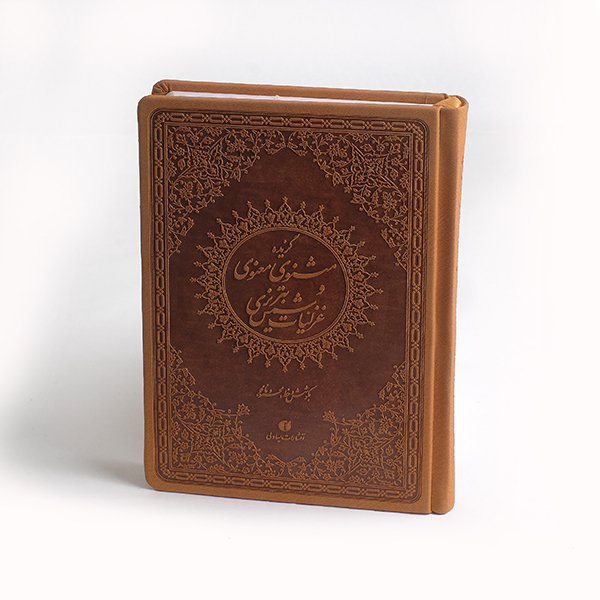 گزیده اشعار مثنوی معنوی و شمس تبریزی  ( خط:محمود نامجو)